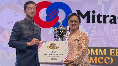 MitraComm Business Process Services Raih Best Partnership Award